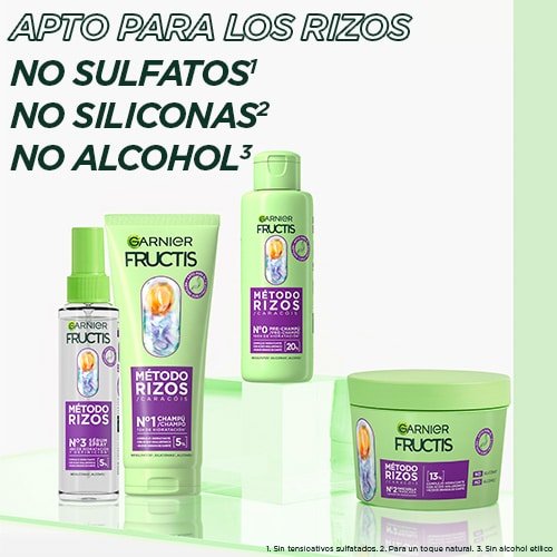Método Rizos pre champú